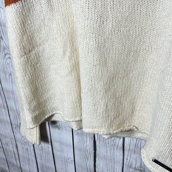 Peace Love World “Thankful” spice Intarsia Sweater Size XS - Picture 10 of 14